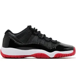 Jordan 11 ‘Bred Low’ USED W REPLACEMENT BOX NO INSOLE