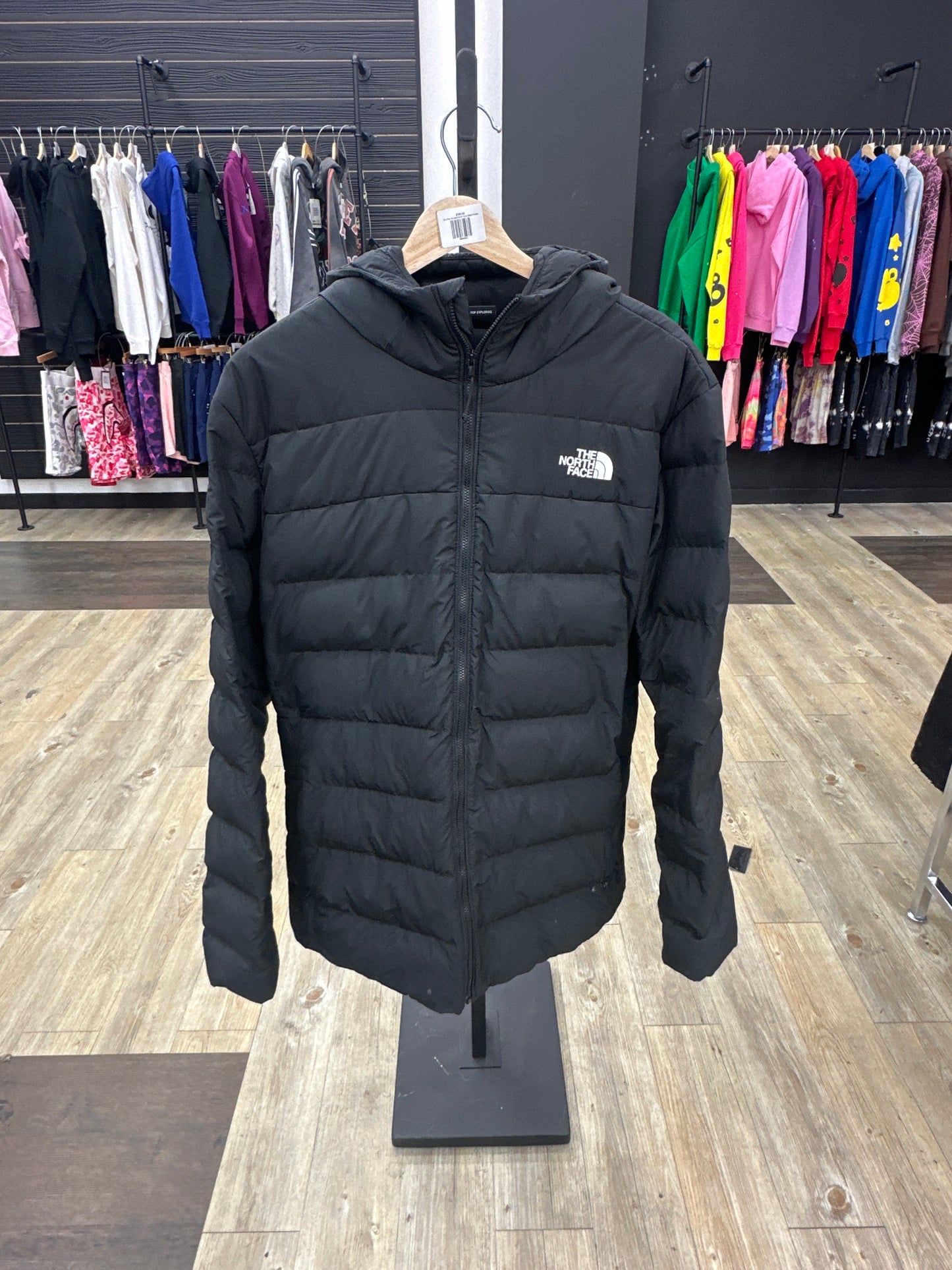 Pre-owned north face black puffer