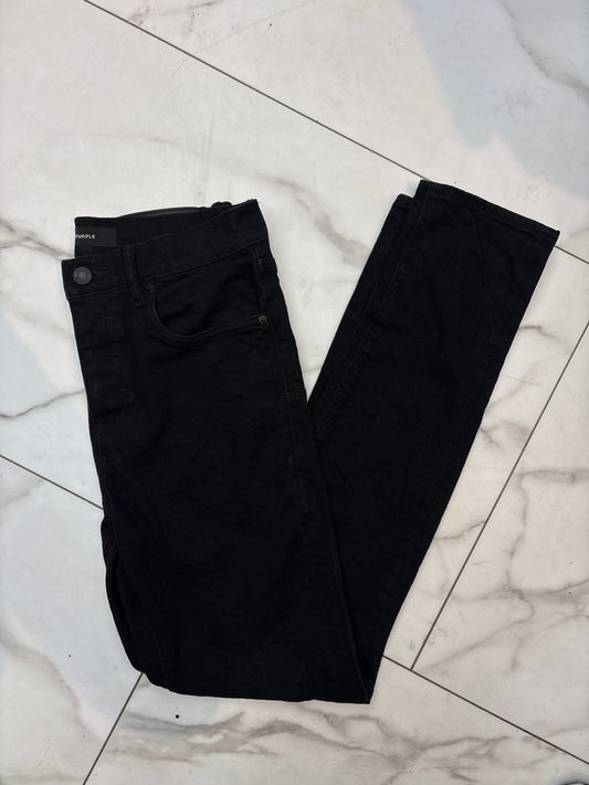 PURPLE BLACK DESIGNER JEANS PRE-OWNED