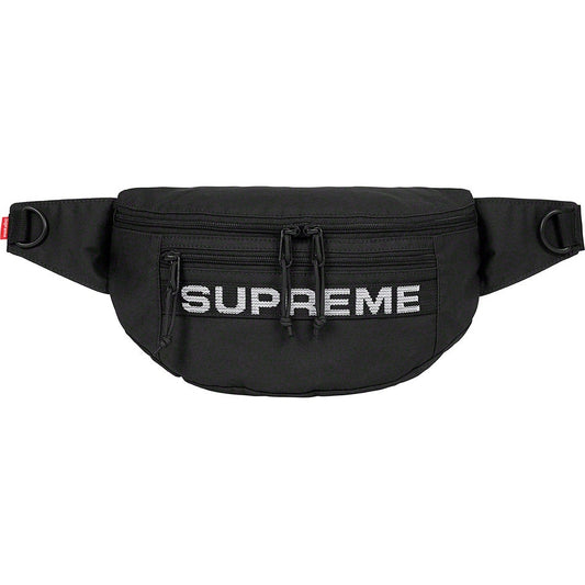 Supreme black field waist bag "SS23"