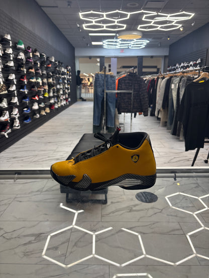 Jordan 14 ‘University Gold’ USED NO BOX