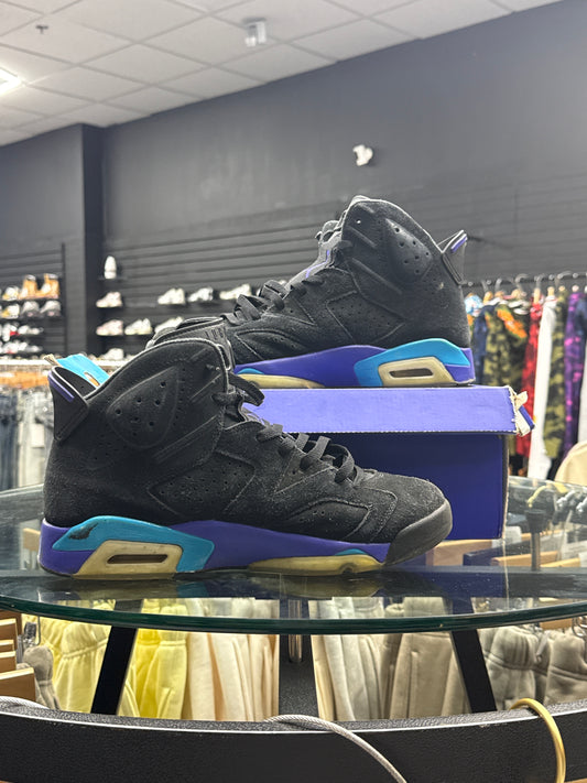 Jordan 6 Aqua pre-owned with box