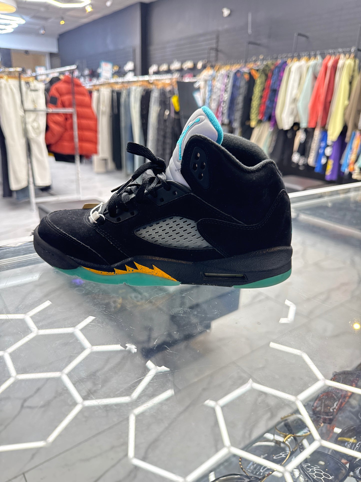 Air Jordan 5 “Aqua” USED WITH BOX