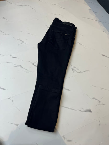 Amiri black patch Jeans