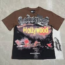 Godspeed Brown Burning Hollywood Tee