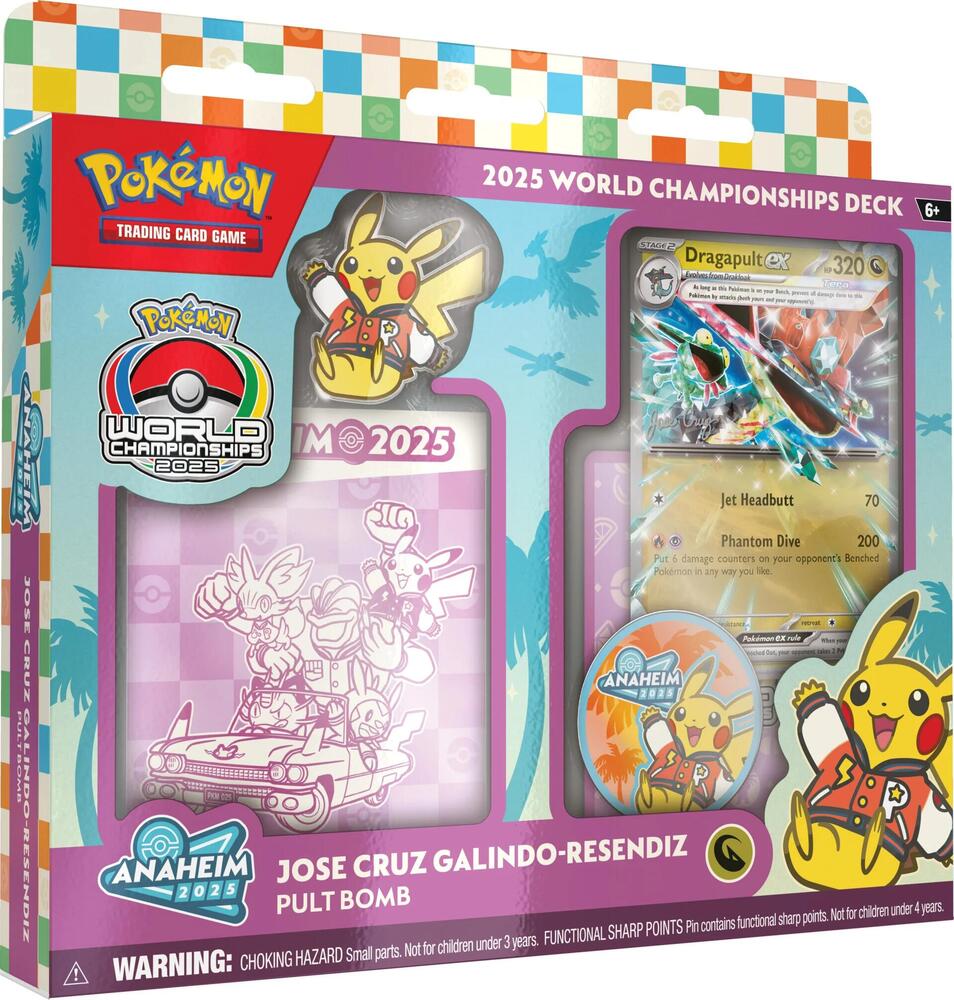 Pokemon 2025 World Championship Jose Cruz Galindo-Reaendiz Deck