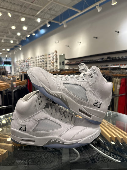 Jordan 5 White Metallic USED NO BOX (K)