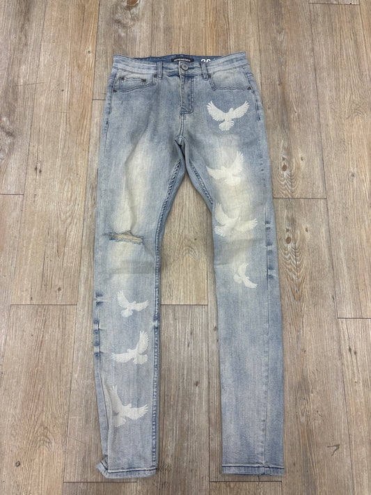 Serenede White Dove Blue Jeans USED