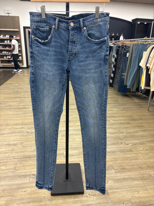 Purple Jean Blue Denim Pre-Owned NO FRONT TAG WITH BACK TAG