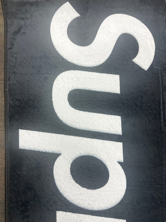 Supreme Black Box Logo Rug