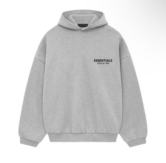 Essentials Light Heather Hoodie