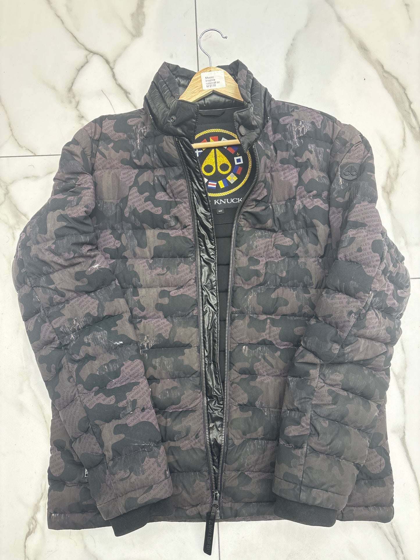 Moose Knuckle Raincoat                 PRE-OWNED