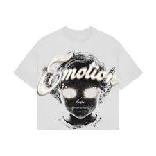 Mixed Emotion #12 Cupids Head White Tee