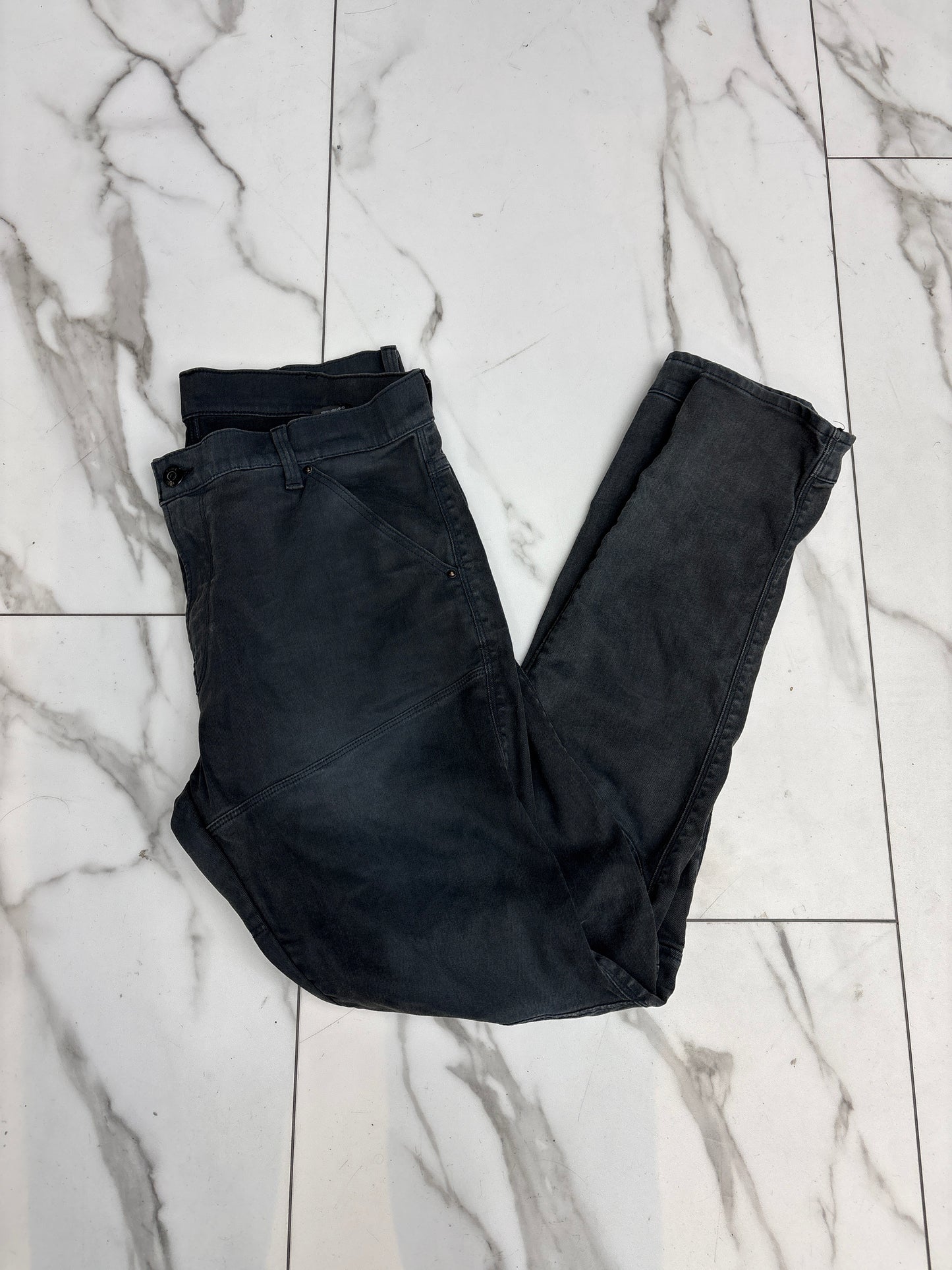 G star Faded Black Jeans USED