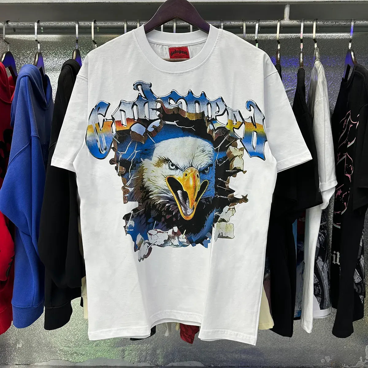 GodSpeed White Eagle Tee