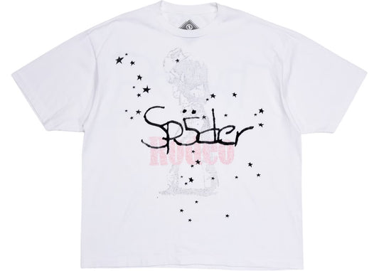 Sp5der x Cactus Jack # 2 Days Before Rodeo White Tee