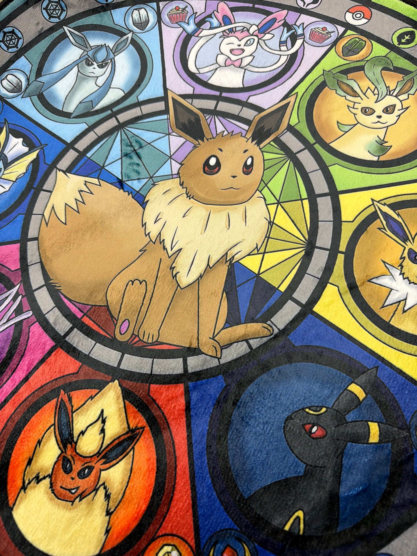Pokemon Eve Evolution Rug