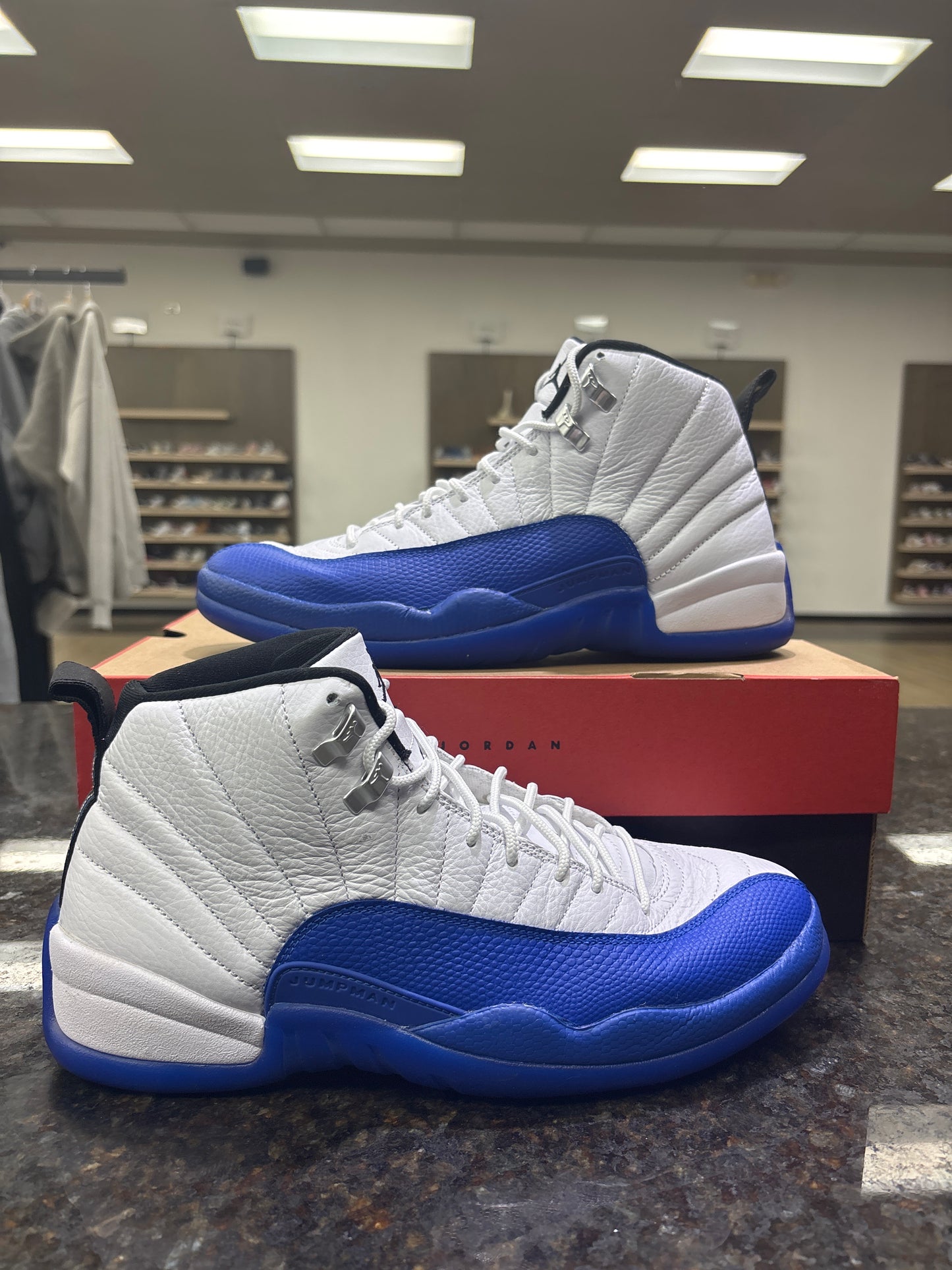 Jordan 12 BlueBerry Preowned