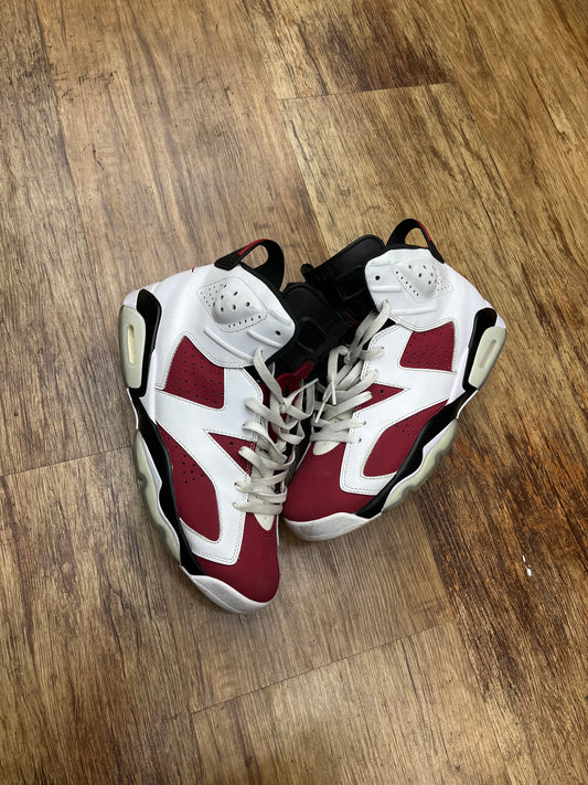 Jordan 6 carmine pre-owned