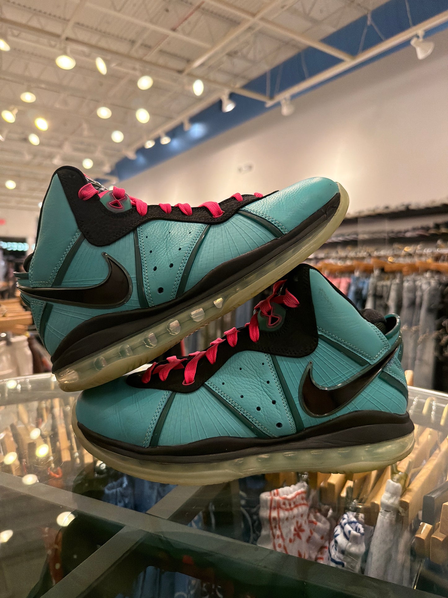 LeBron 8 South Beach USED NO BOX