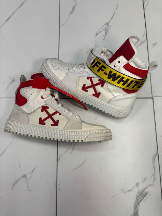 Off-White Industrial Belt High-Top Used With Box