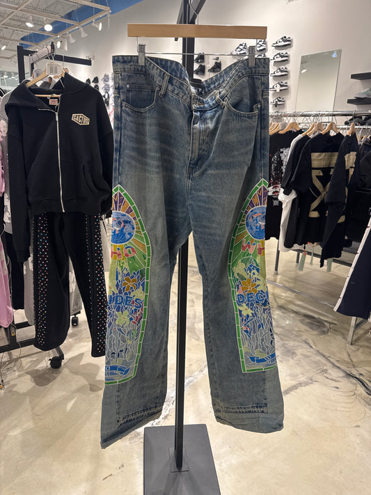 Who Decides War Blue Denim Jeans