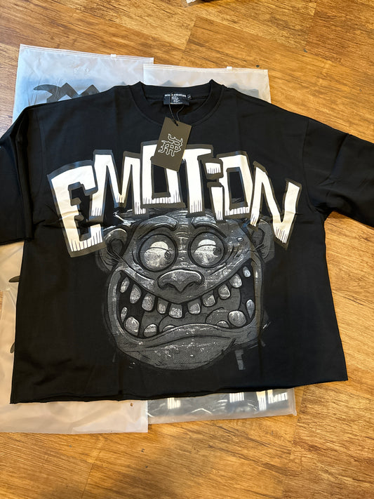 Mixed Emotion #17 Black Monster Tee