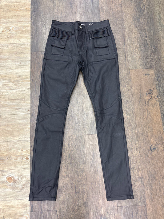 Serenede Black Waxed Jeans PRE-OWNED