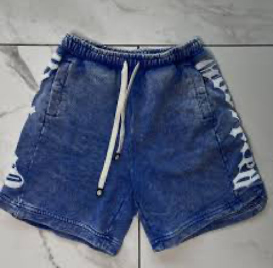 Blue Godspeed shorts