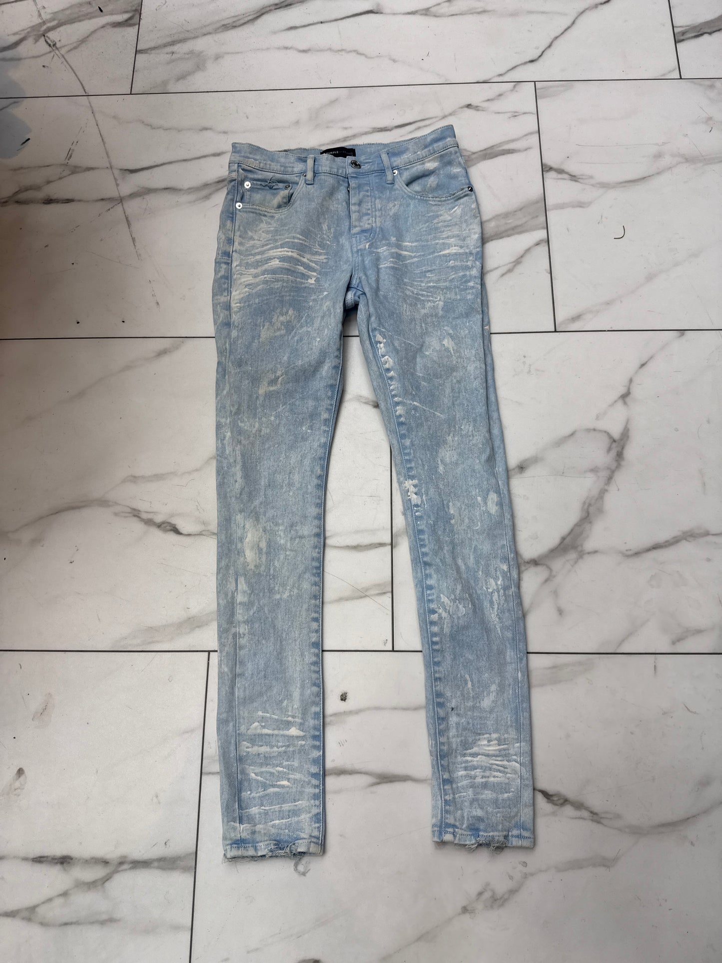 Purple Sky Blue Pre-Owned Jeans