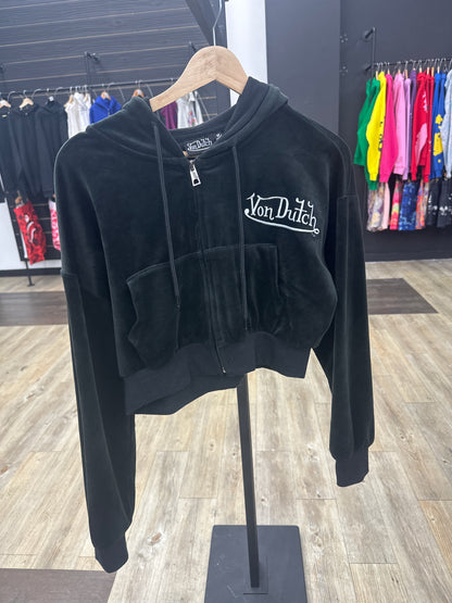 Von Dutch black whole sweatsuit pre-owned