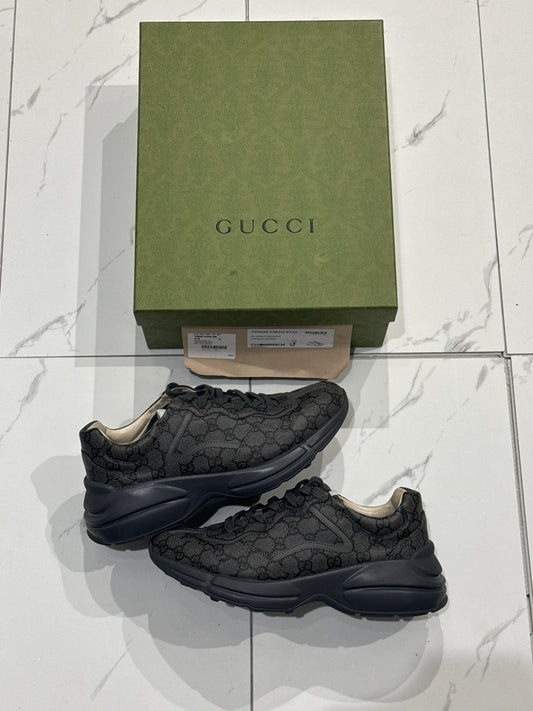 Gucci Rython Black/Grey USED W BOX