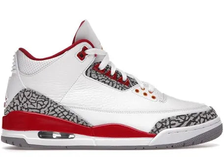 Jordan 3 Red Cardinal