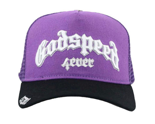 Godspeed Forever Trucker Hat Purple/Black