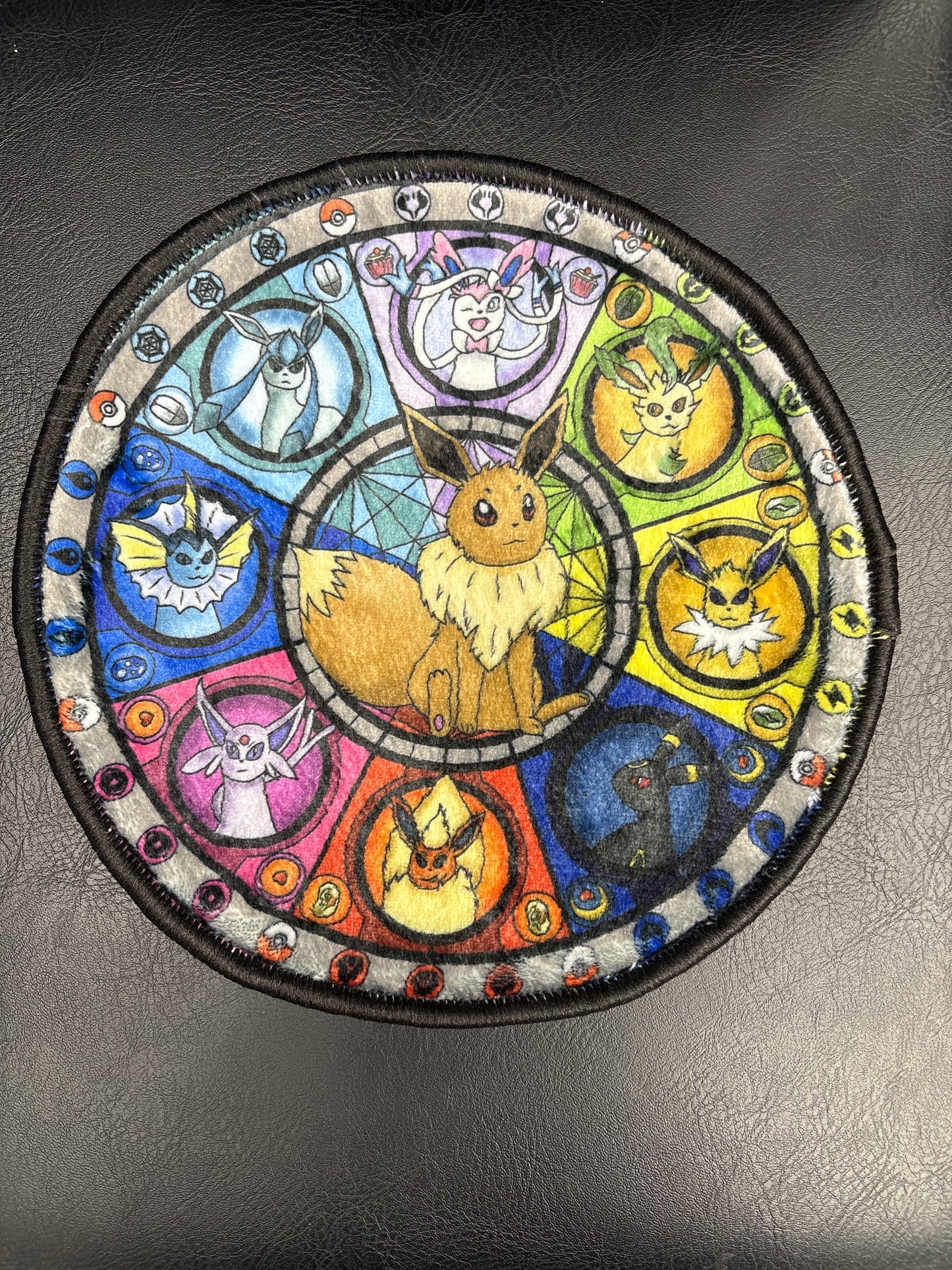 Pokemon Eevee Evolution Small Rug