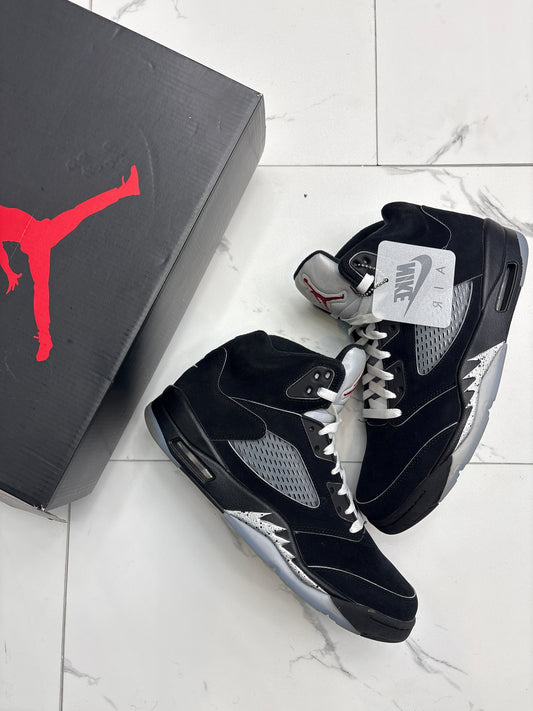 Jordan 5 ‘Black Metallic’ USED WITH BOX