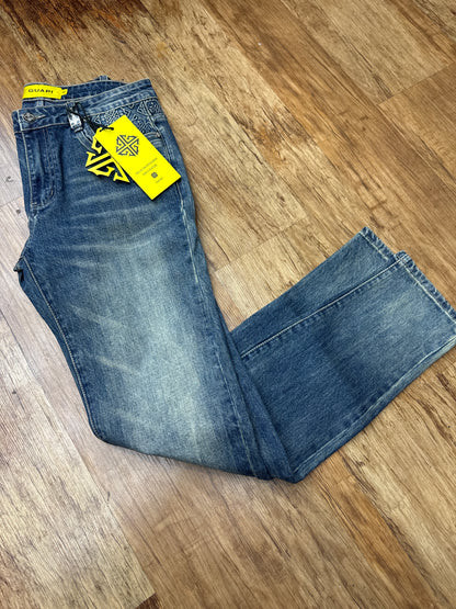 Guapi Dark Blue Denim Jeans