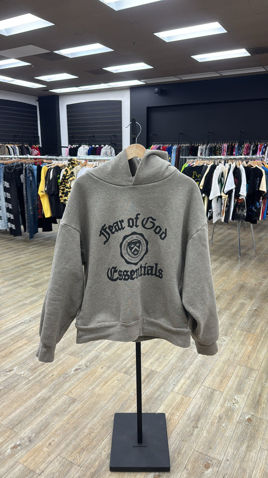 Essential Dark Heather Hoodie Used