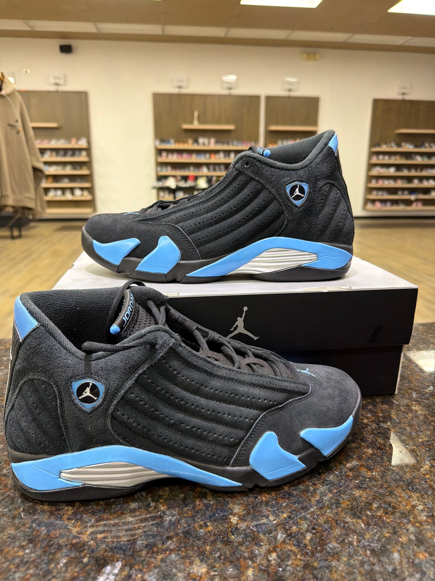 Jordan 14 UNC USED With Box