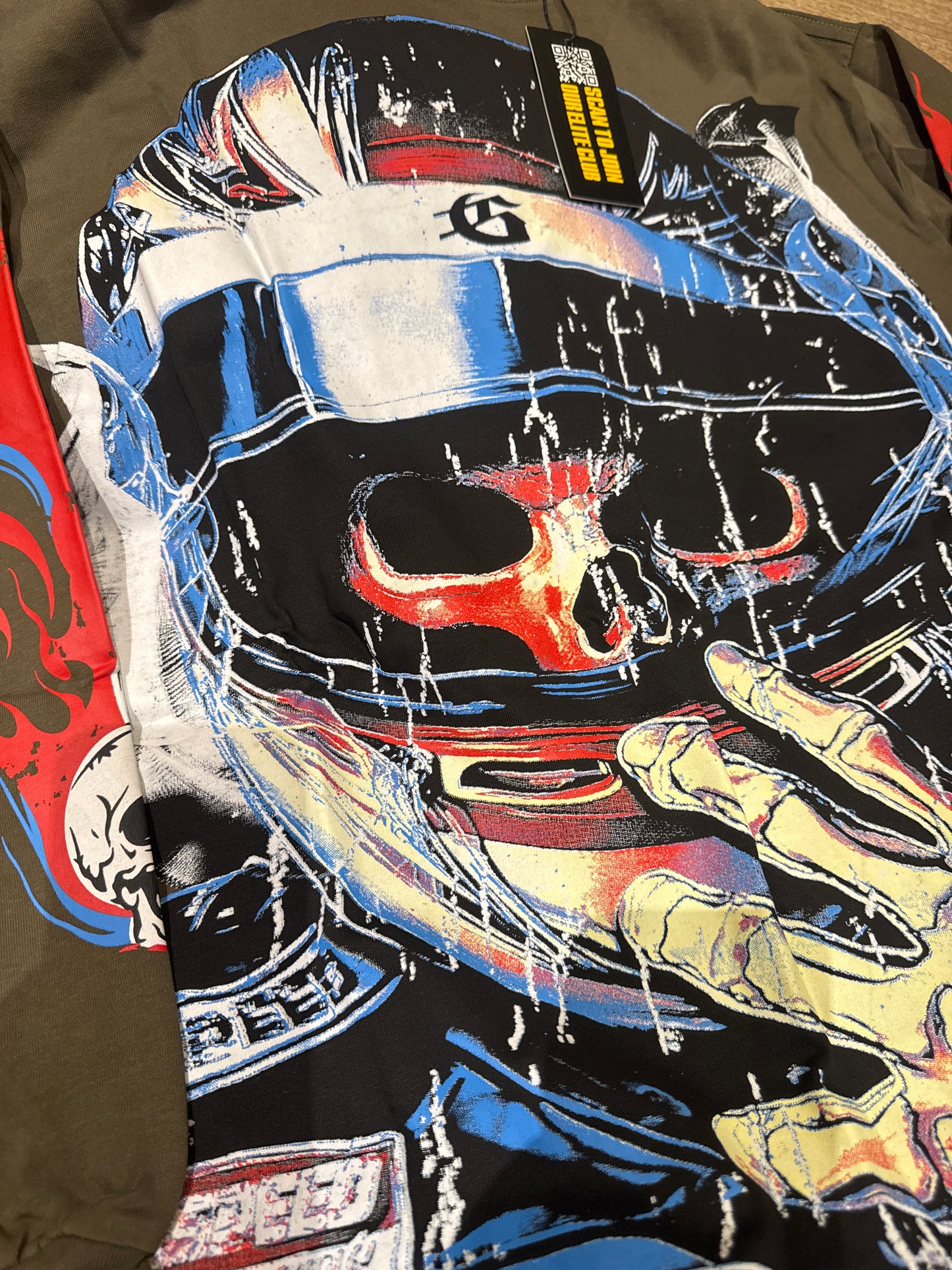 Godspeed Olive Green Racer LongSleeve