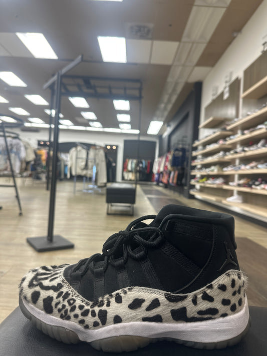 Jordan 11 cheetah print Used No Box