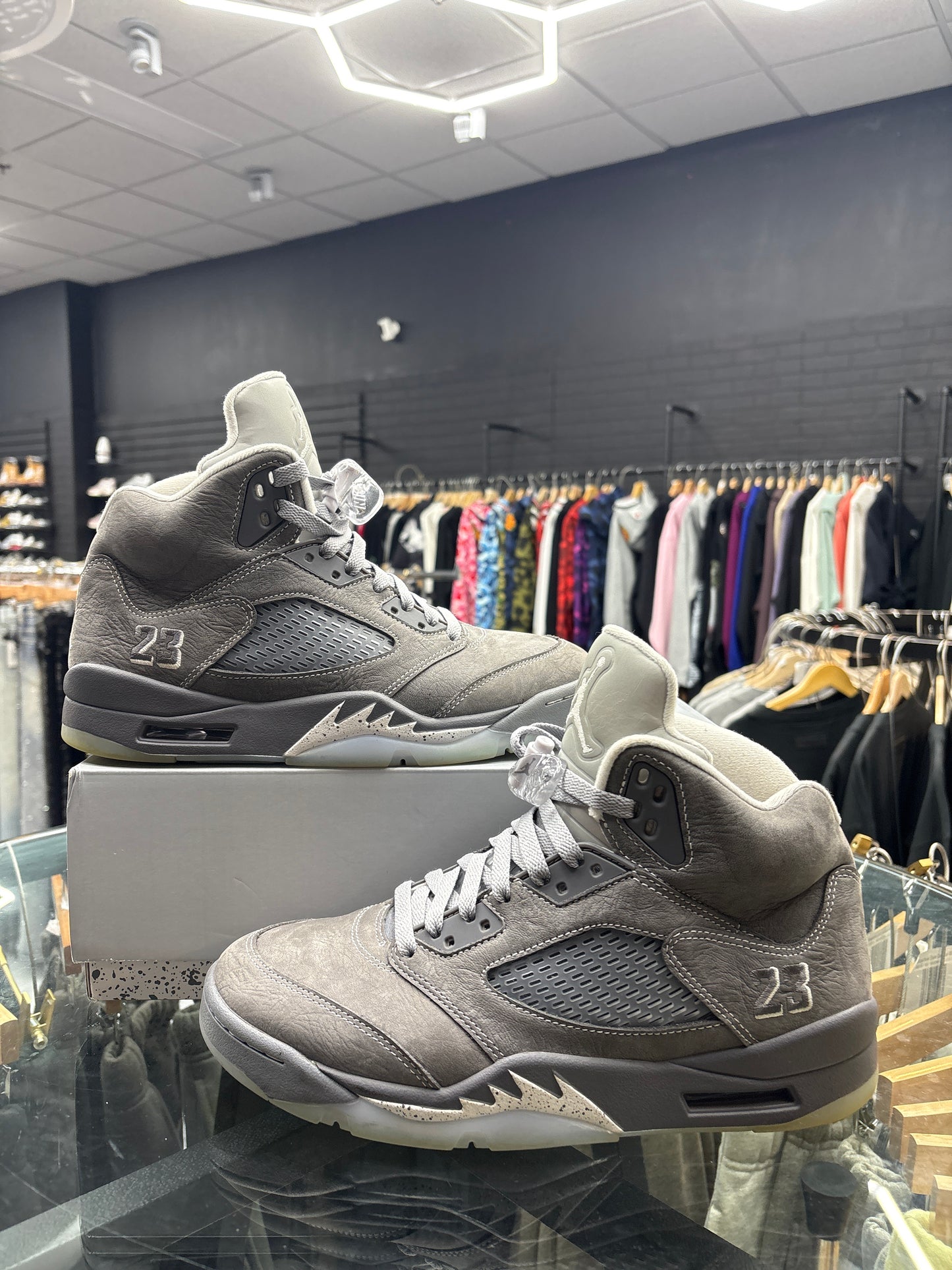 Jordan 5 Wolf Grey USED W BOX