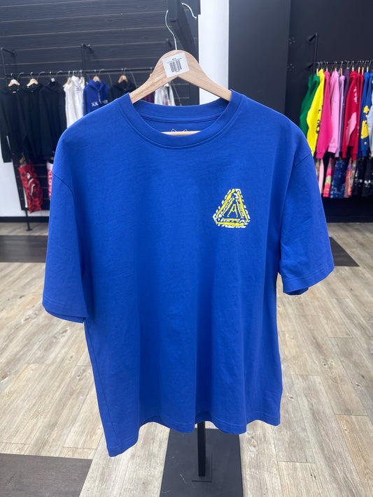 Palace blue tee pre-owned