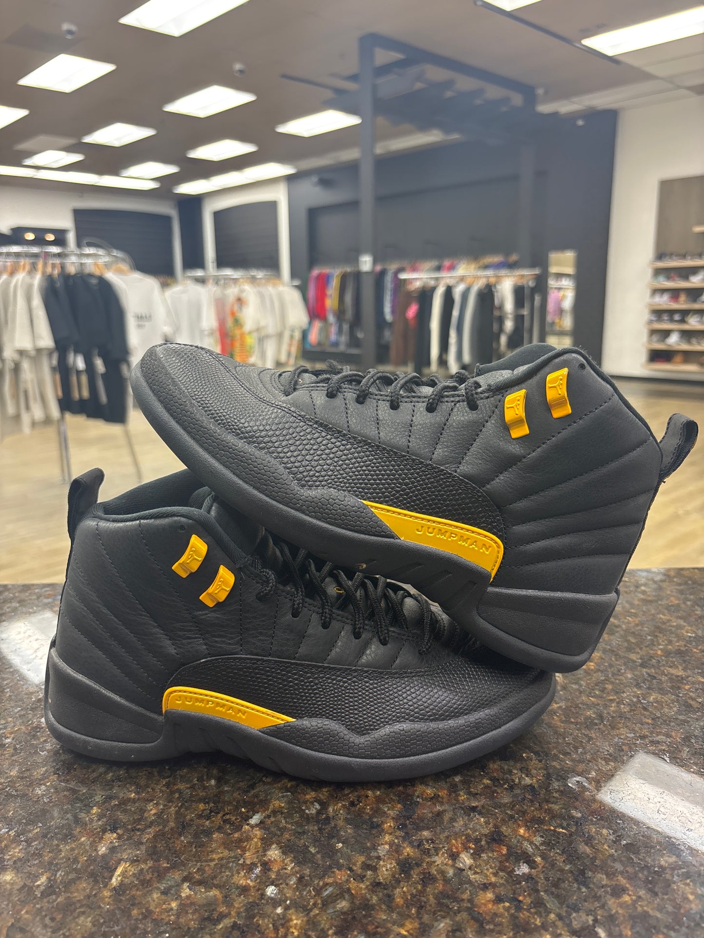Jordan 12 Black Taxi USED NO BOX