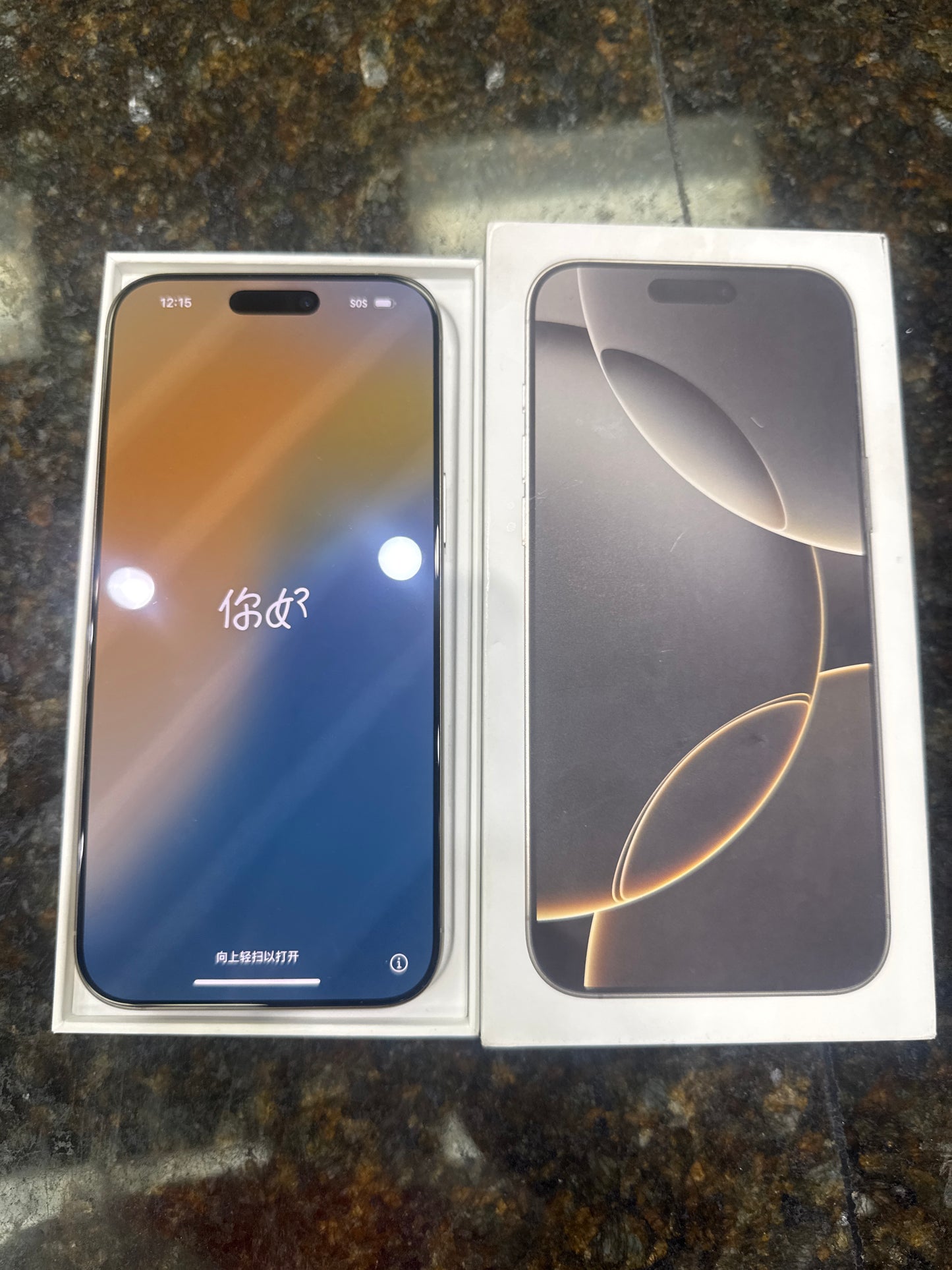 iPhone 16 pro max natural titanium 256gb (Black listed Carrier Locked)