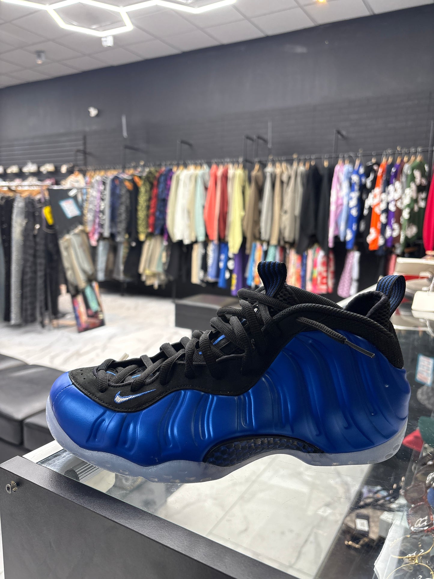 Foamposite International Blue USED