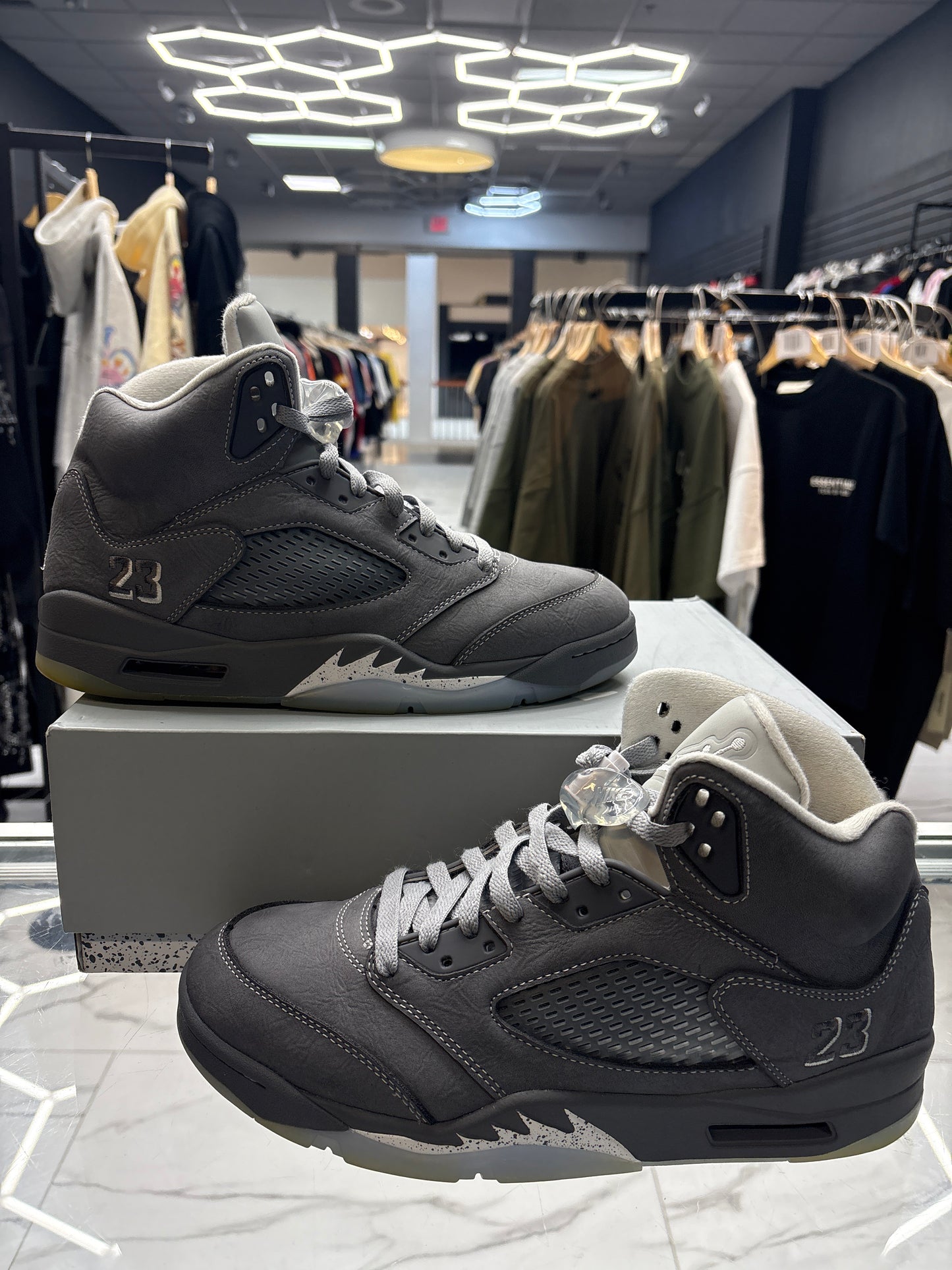 Jordan 5 Wolf Grey USED W BOX