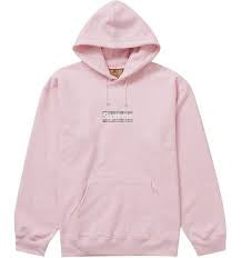 Supreme Burberry Pink Box Logo Hoodie