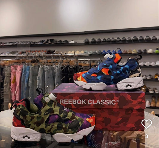 Reebok Instapump Fury Bape Multi