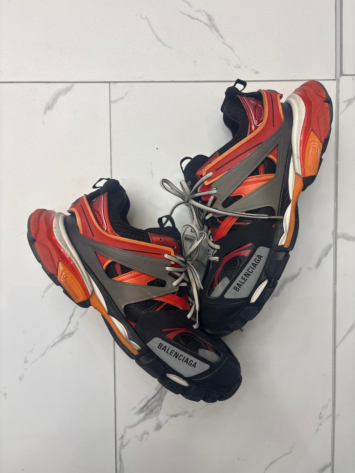 Balenciaga Track ‘Dark Orange’ USED NO INSOLE NO BOX